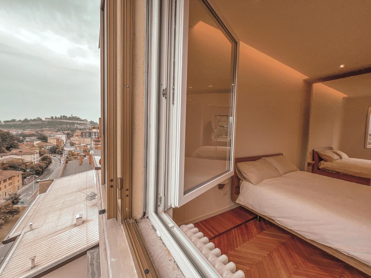Attici Alba E Tramonto Ospedale E Vista Appartement Brescia Buitenkant foto
